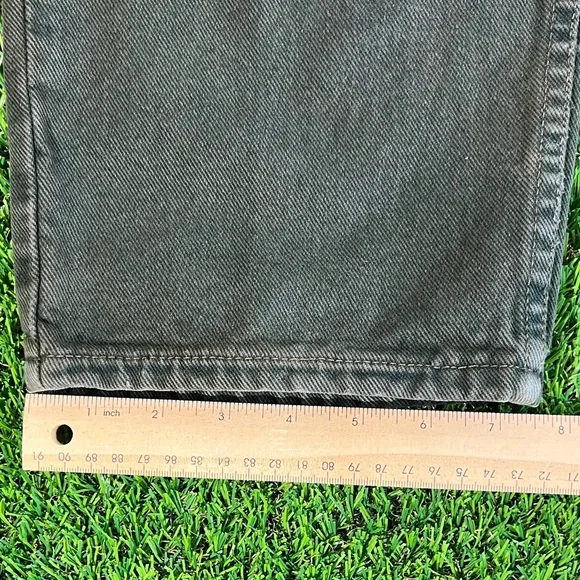 Vintage 90’s Levi’s Silvertab Men’s Olive Baggy Grunge Skate Jeans SZ 30x32 USA